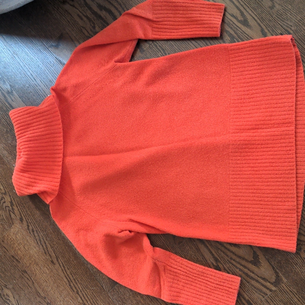 Banana Republic Orange Tunic Sweater